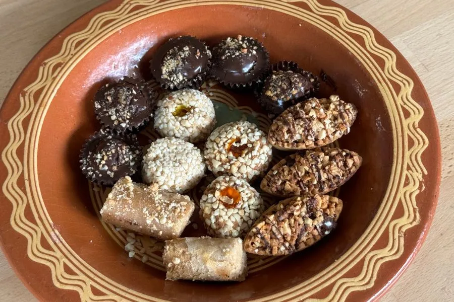 Pasteles marroquíes, de la carta de Bladi Fusión