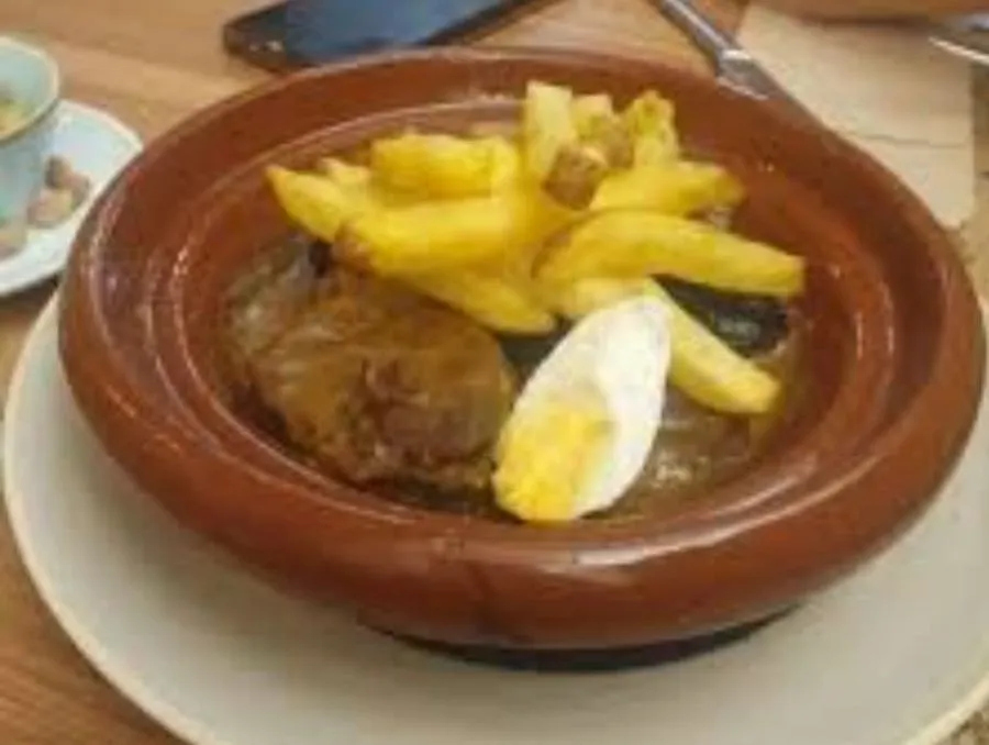 Tajín de carne de ternera, de la carta de Bladi Fusión